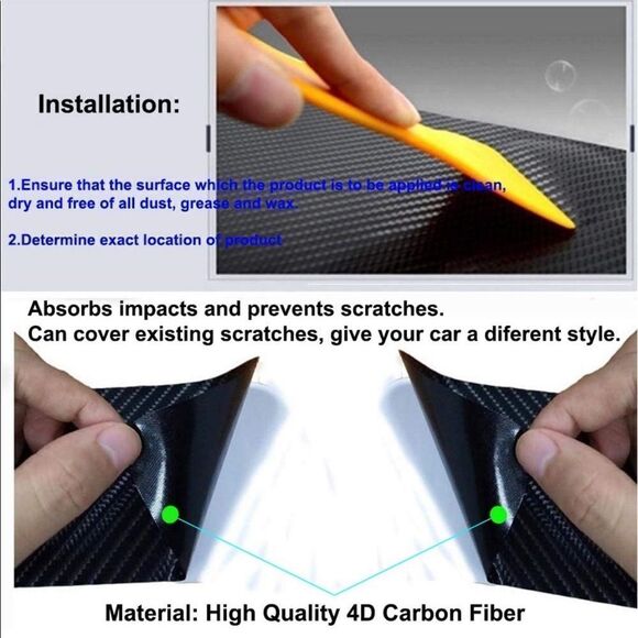 GMC threshold protector in Black, yellow and Red set of 4 NWT - Picture 9 of 12